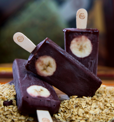 Acai with Banana Sorbet
